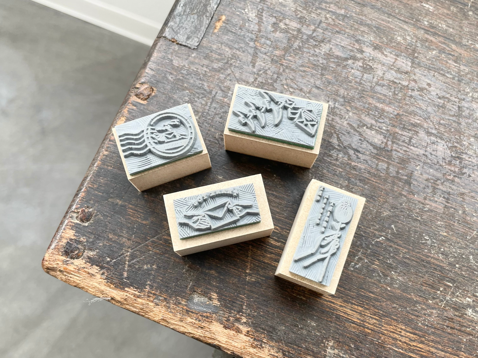 Original rubber stamp【Standard】001-004