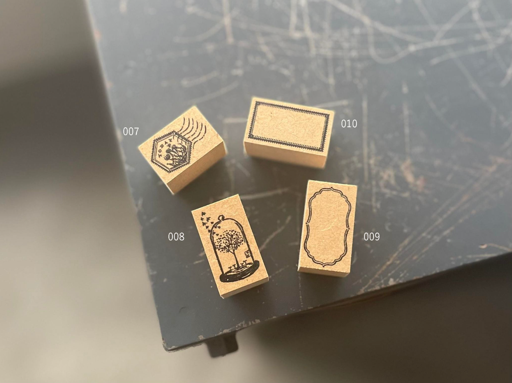 Original rubber stamp【journal】007-010