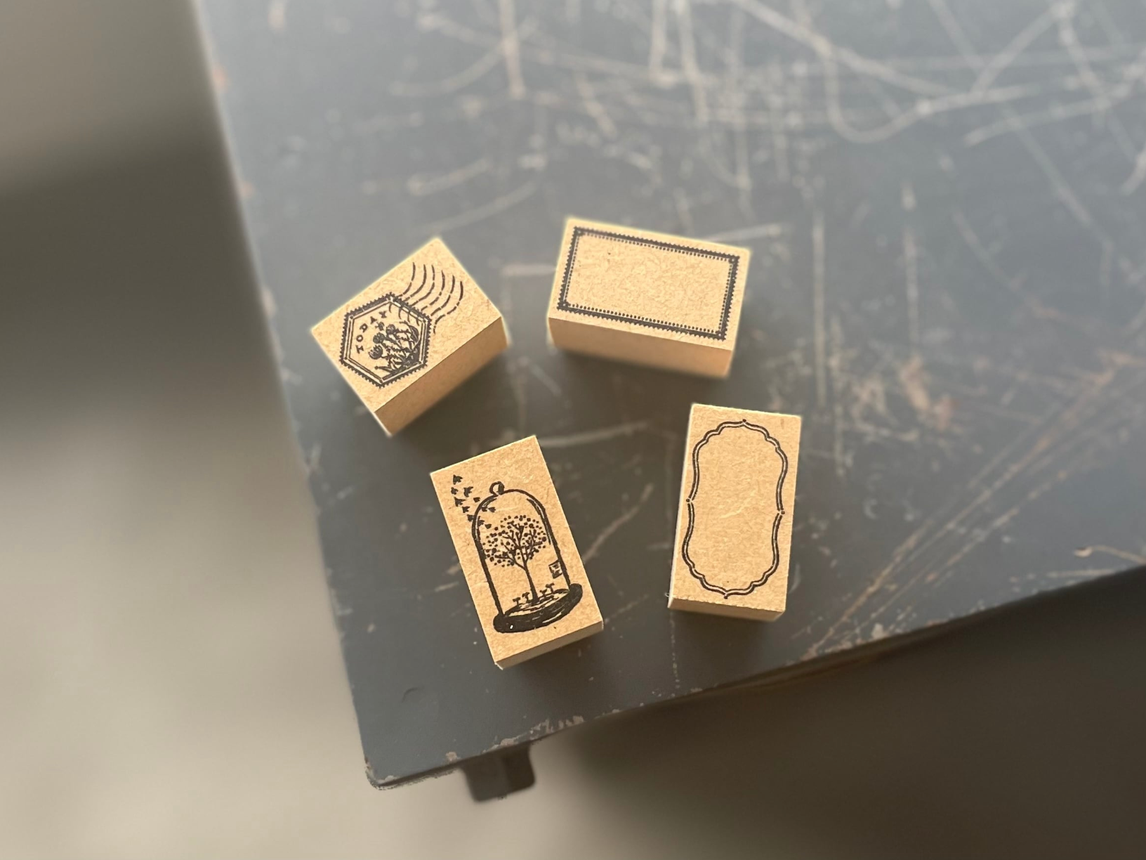 Original rubber stamp【journal】007-010