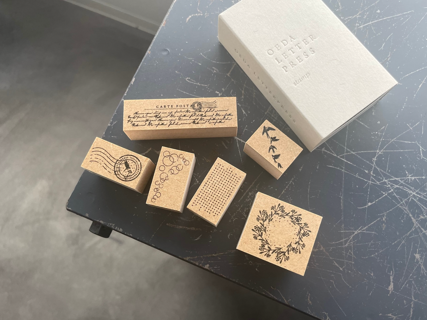 Original rubber stamp box【Mellow】
