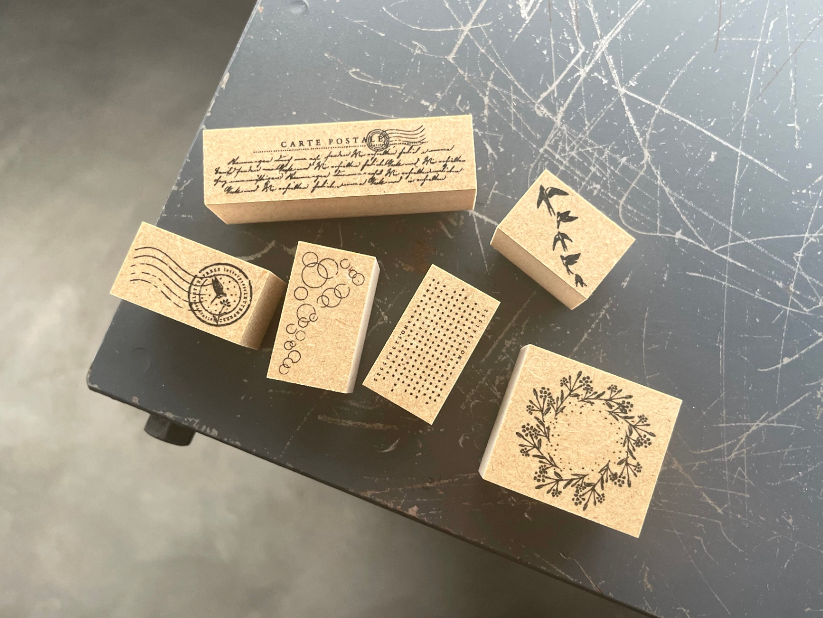 Original rubber stamp box【 Mellow 】