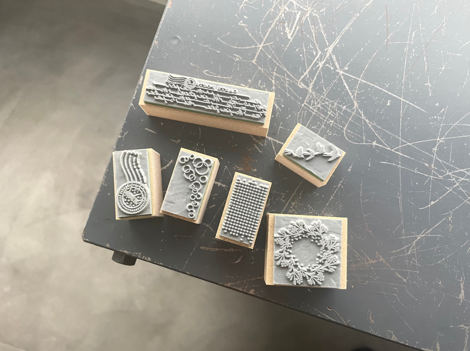 Original rubber stamp box【Mellow】