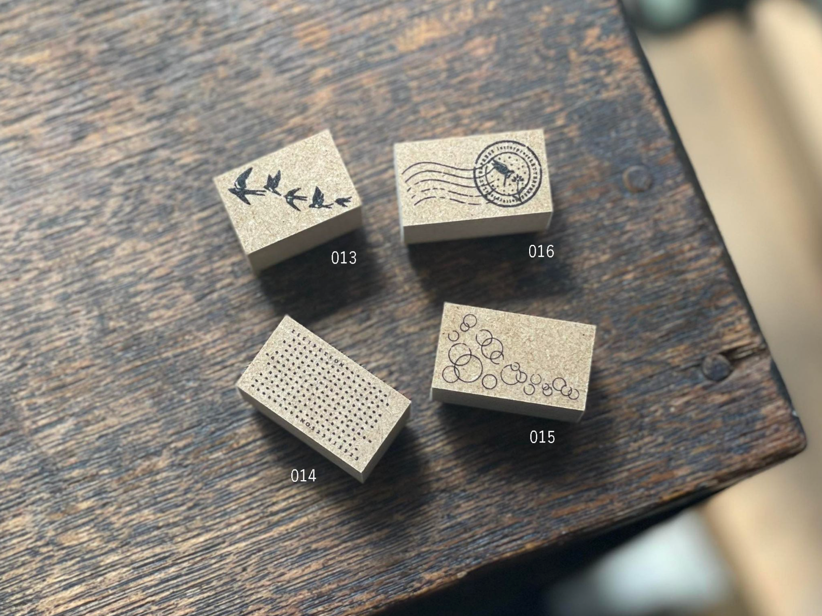 Original rubber stamp【Mellow】013-016