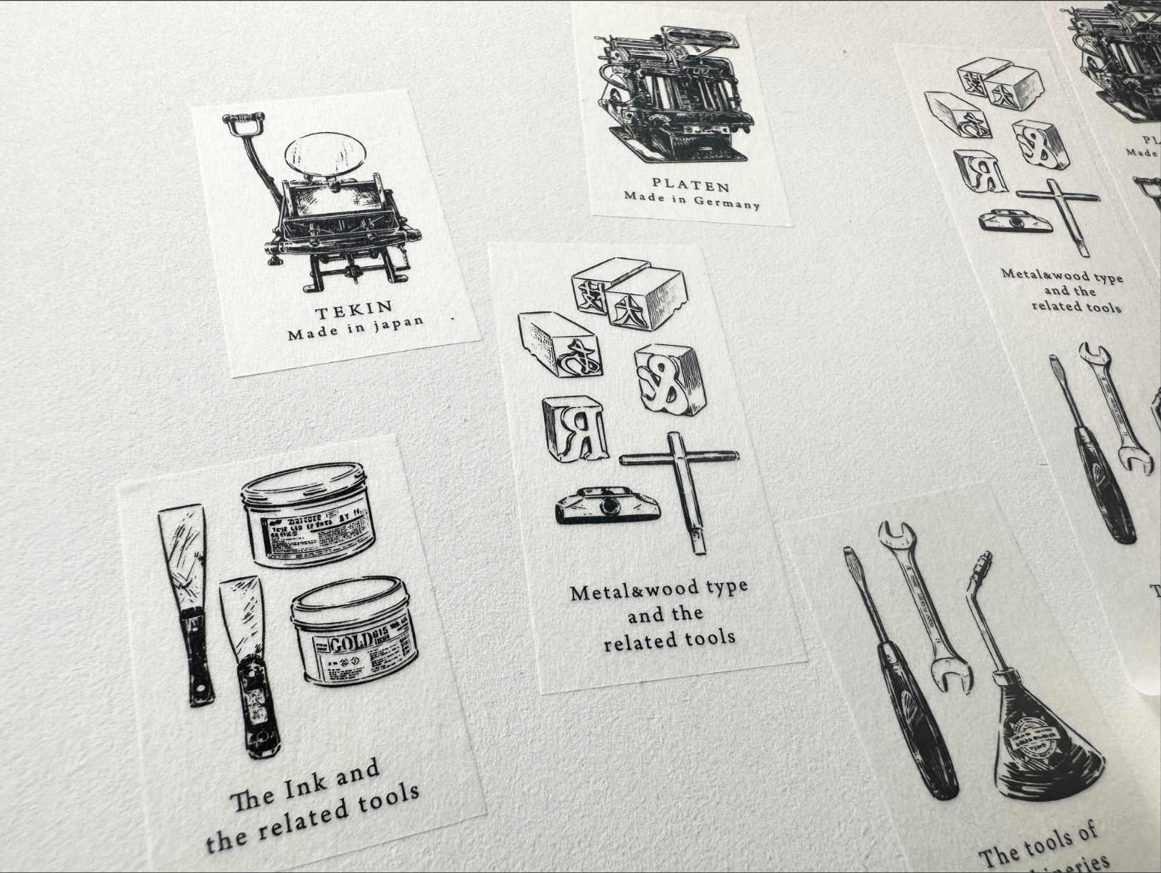 Masking tape【LETTERPRESS】
