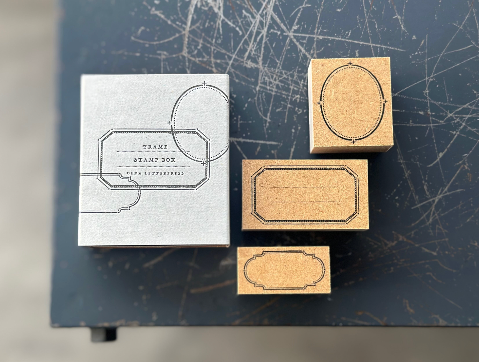Original rubber stamp box【frame】