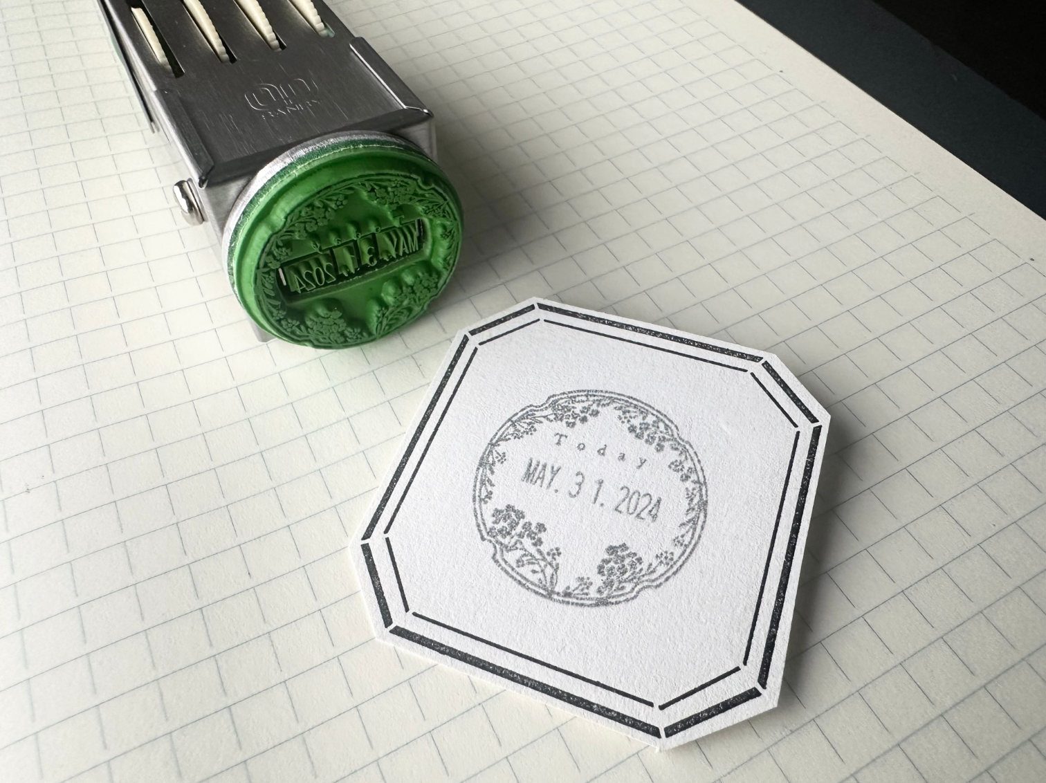 Date stamp Noble