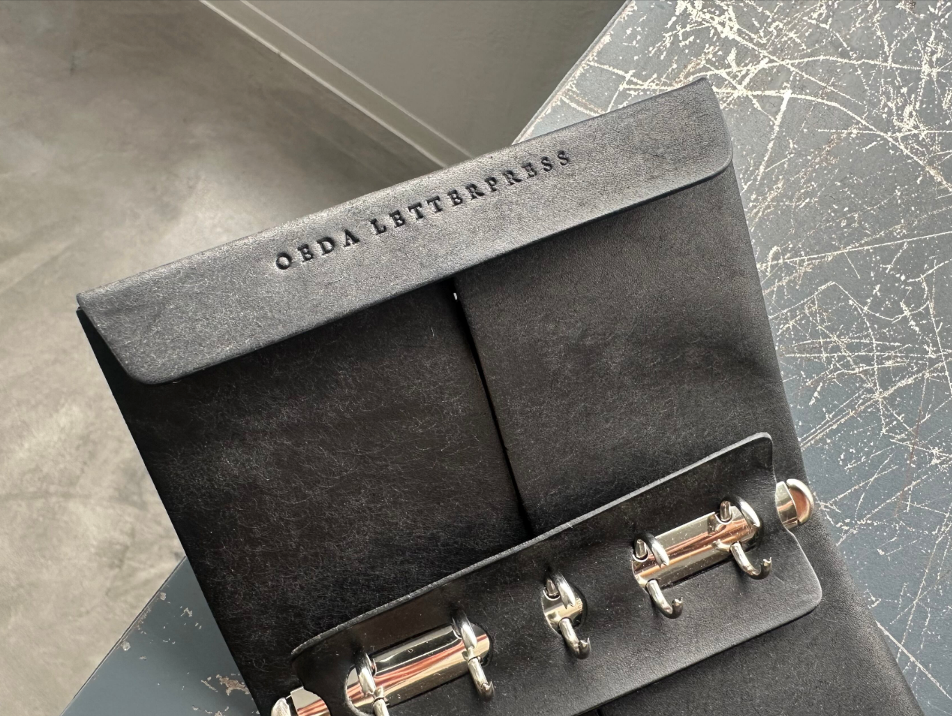 <予約販売> M5 DIARY LEATHER COVER 【Black】※9月下旬より順次発送、他の商品同送不可