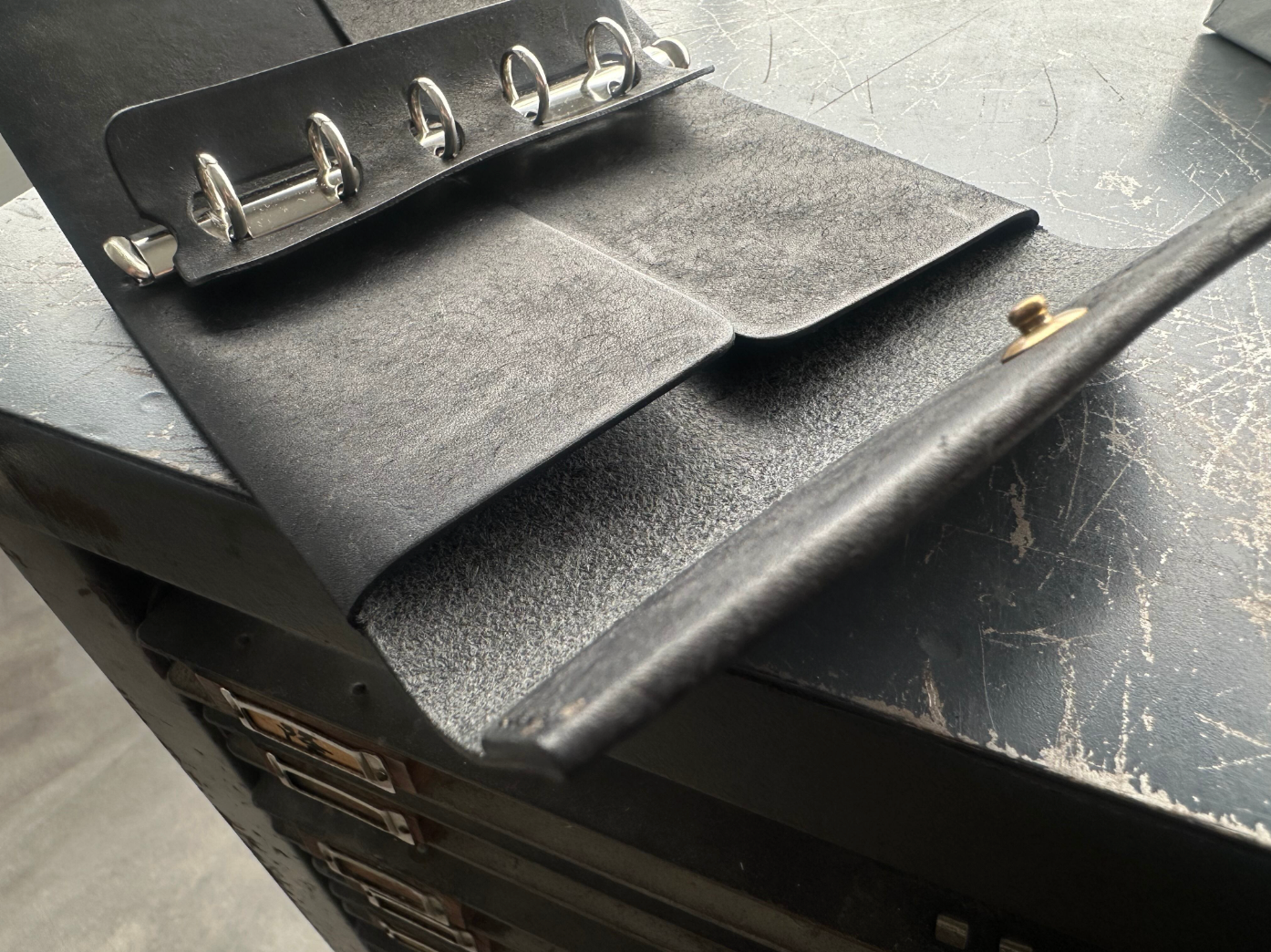 <予約販売> M5 DIARY LEATHER COVER 【Black】※9月下旬より順次発送、他の商品同送不可