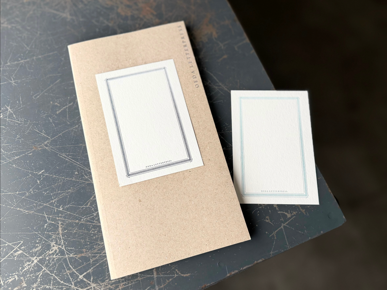 大型相框卡片套装【浅蓝&深蓝】