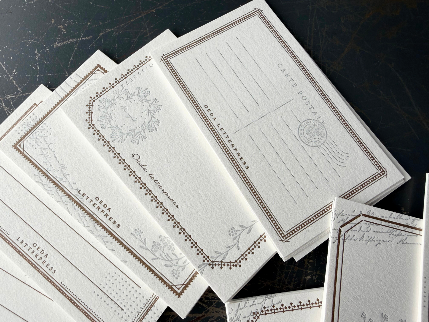 "Renewal" Assort card set / mellow silver (カード12種×6枚 計72枚入り)