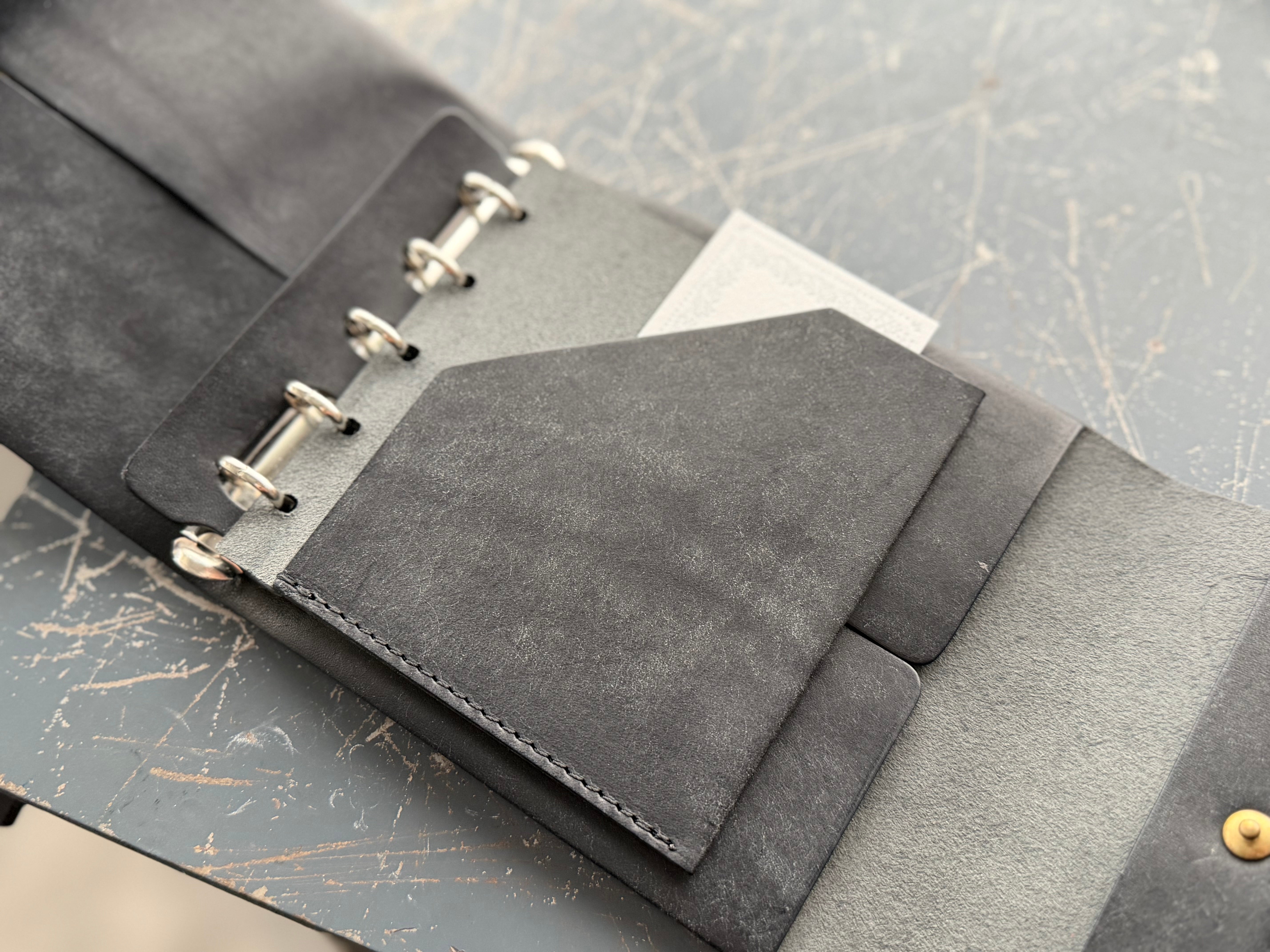 M5 square CARD CASE 【Black】