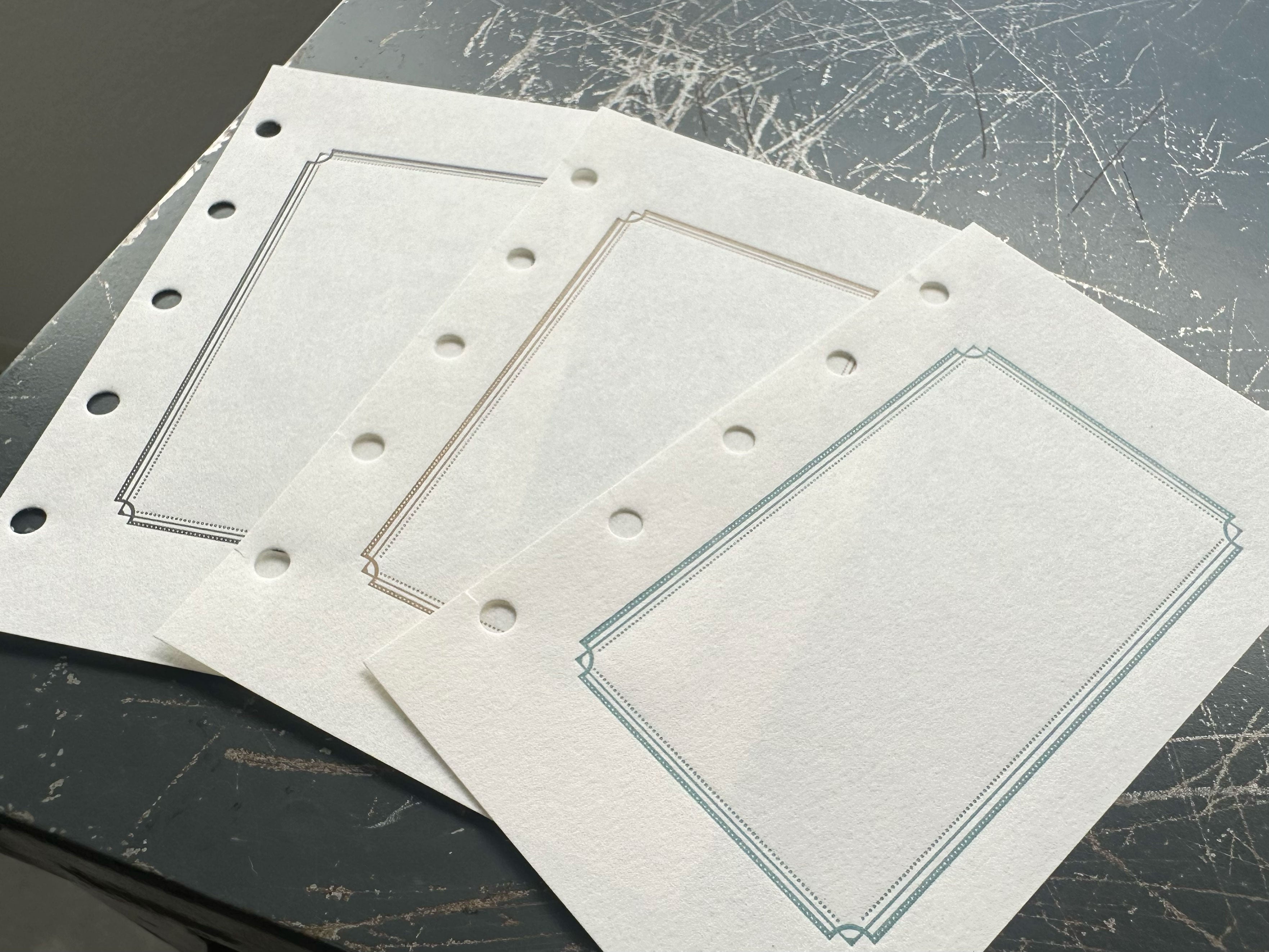 M5 LETTERPRESS REFILL frame【Black/Bronze/Pale blue】