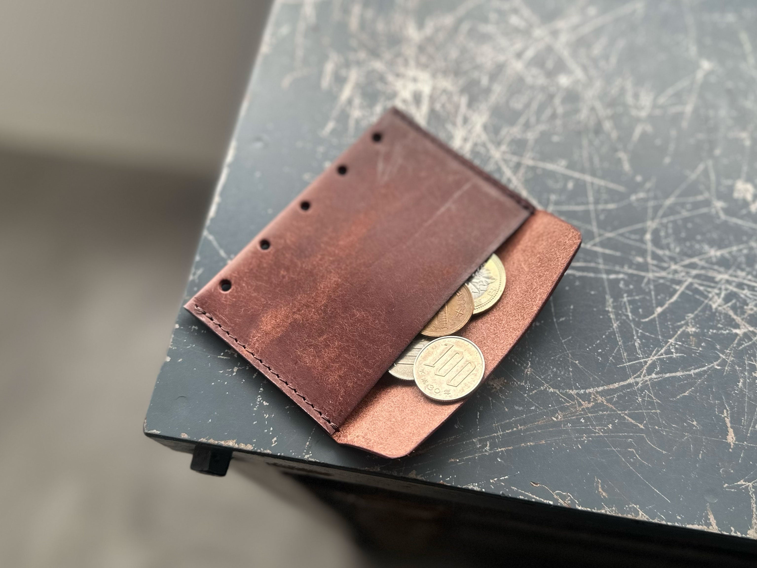 M5 COIN CASE 【Dark brown】