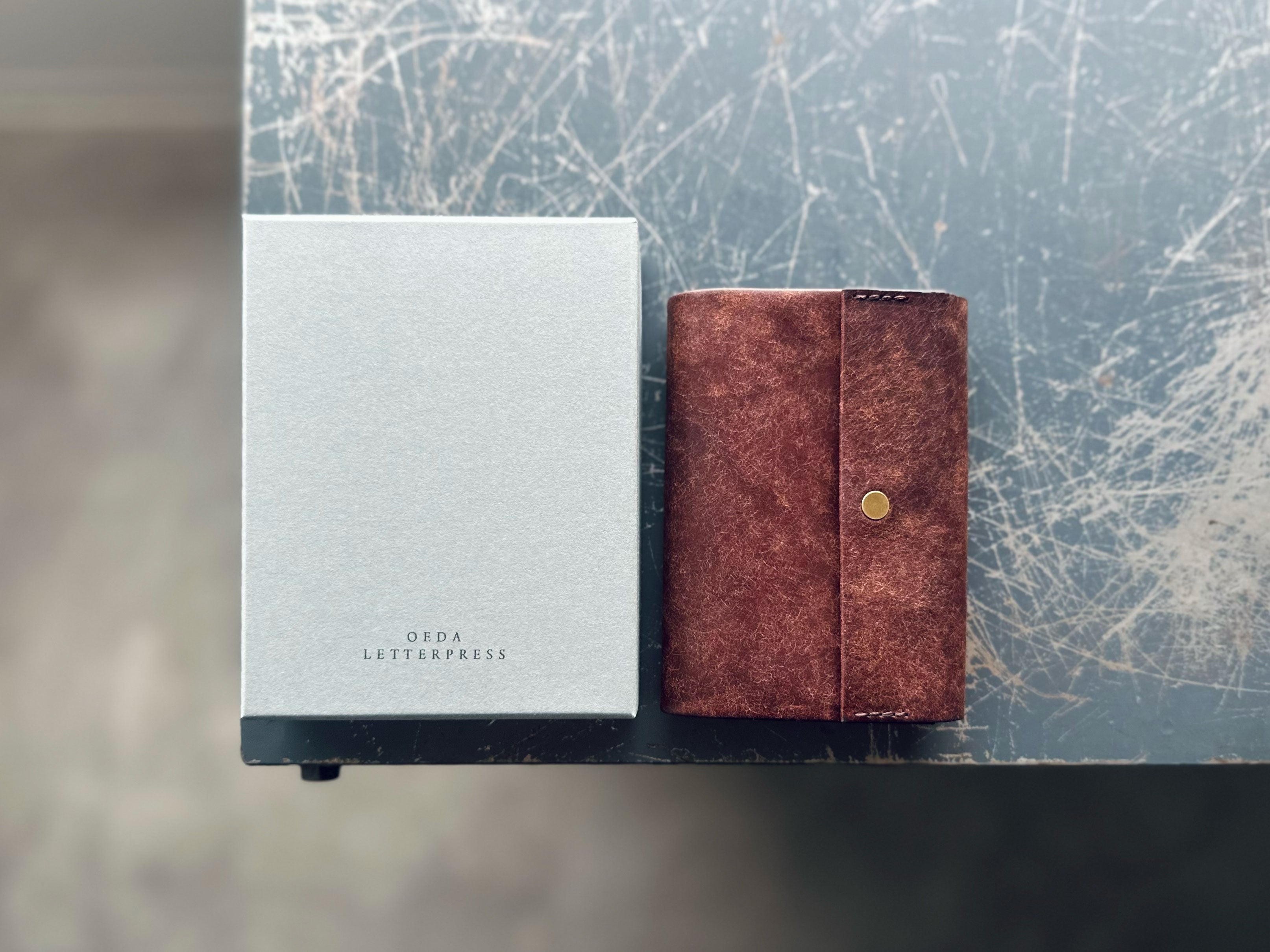 M5 DIARY LEATHER COVER 【Dark brown】