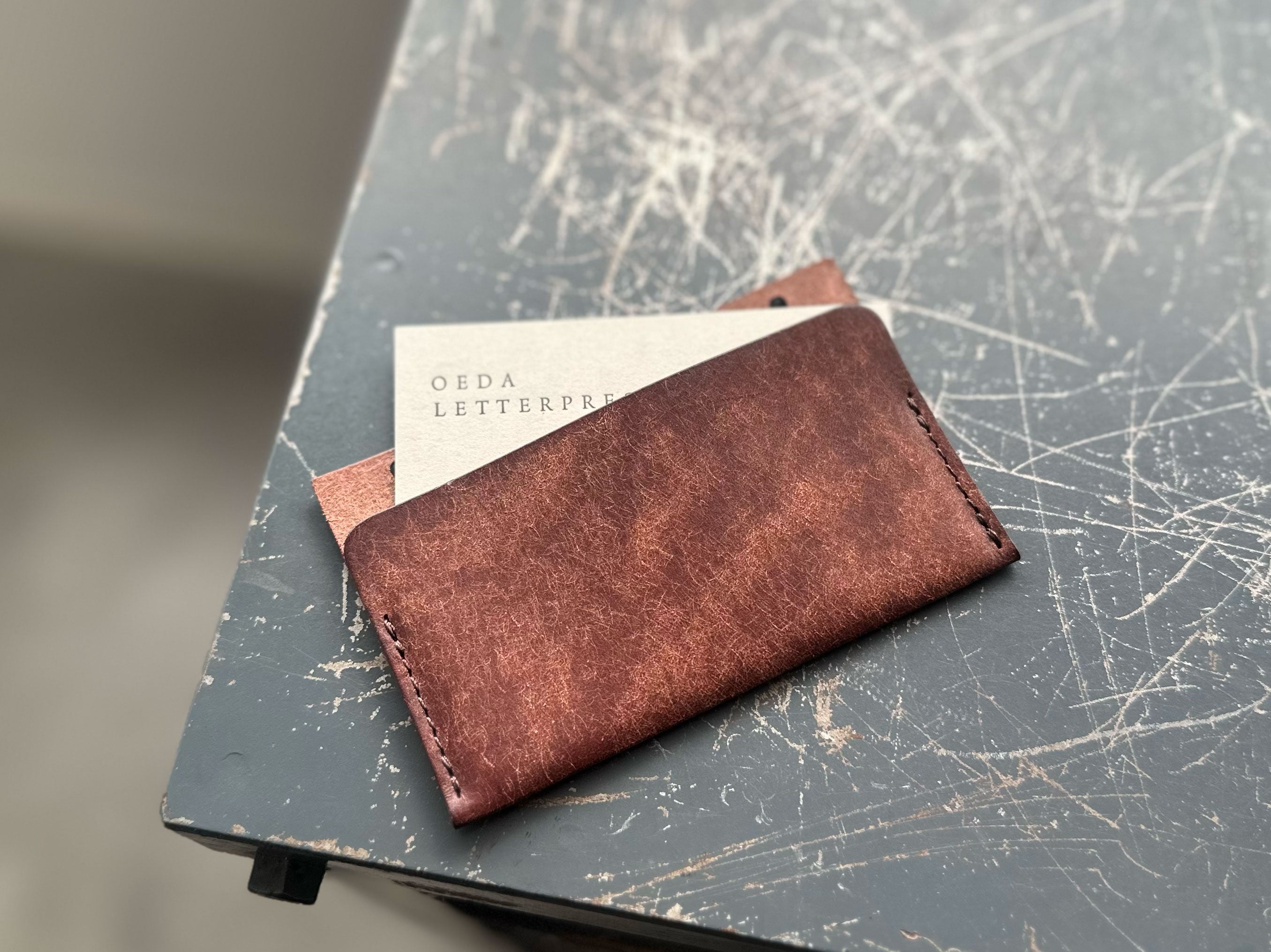 M5 CARD CASE 【Dark brown】