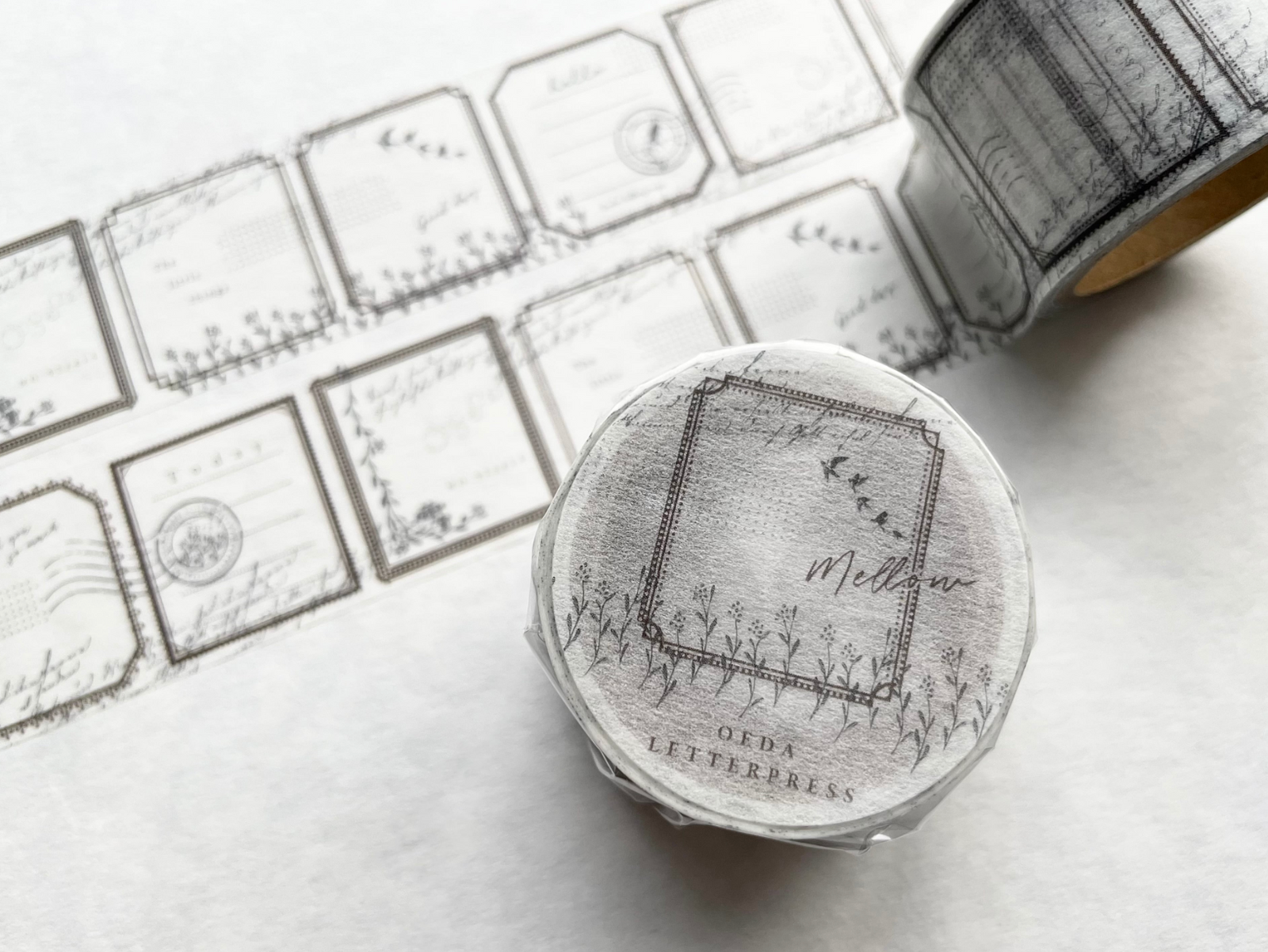 OEDA LETTERPRESS Washi Tape - Mellow Brown