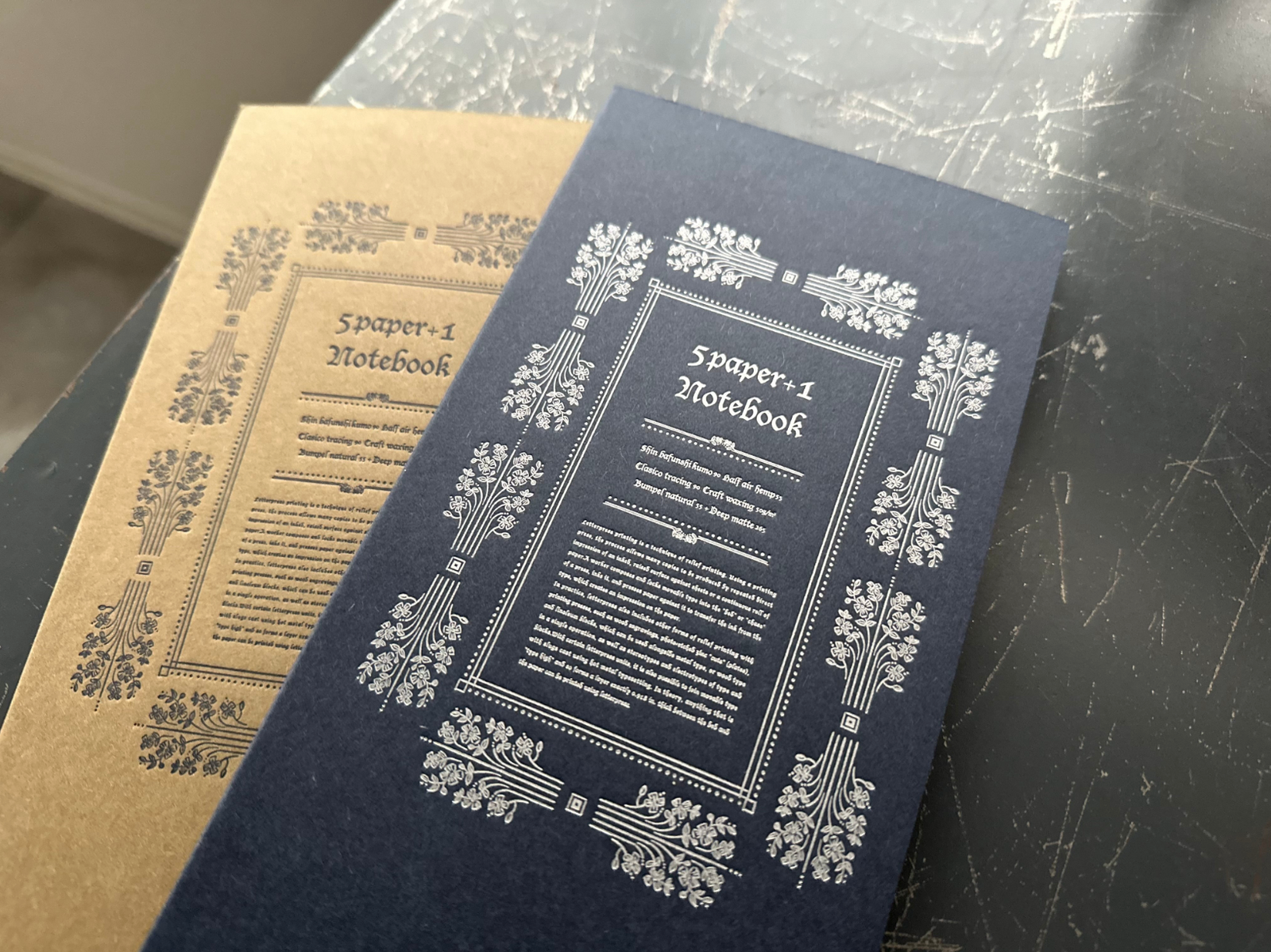 OEDA LETTERPRESS 5 Paper Notebook (Blank)