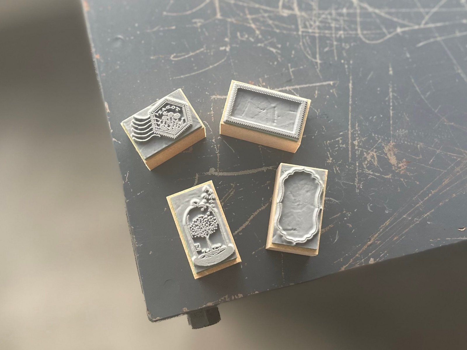 OEDA LETTERPRESS Original Rubber Stamp 007-010