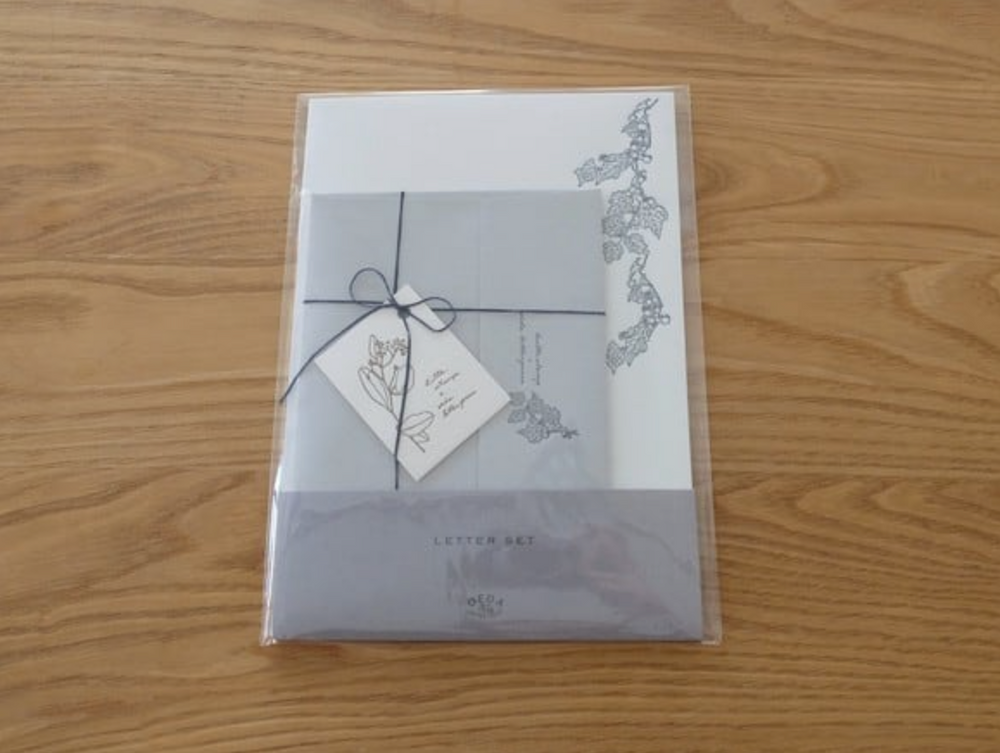 OEDA LETTERPRESS Letter Set - Wild Berry