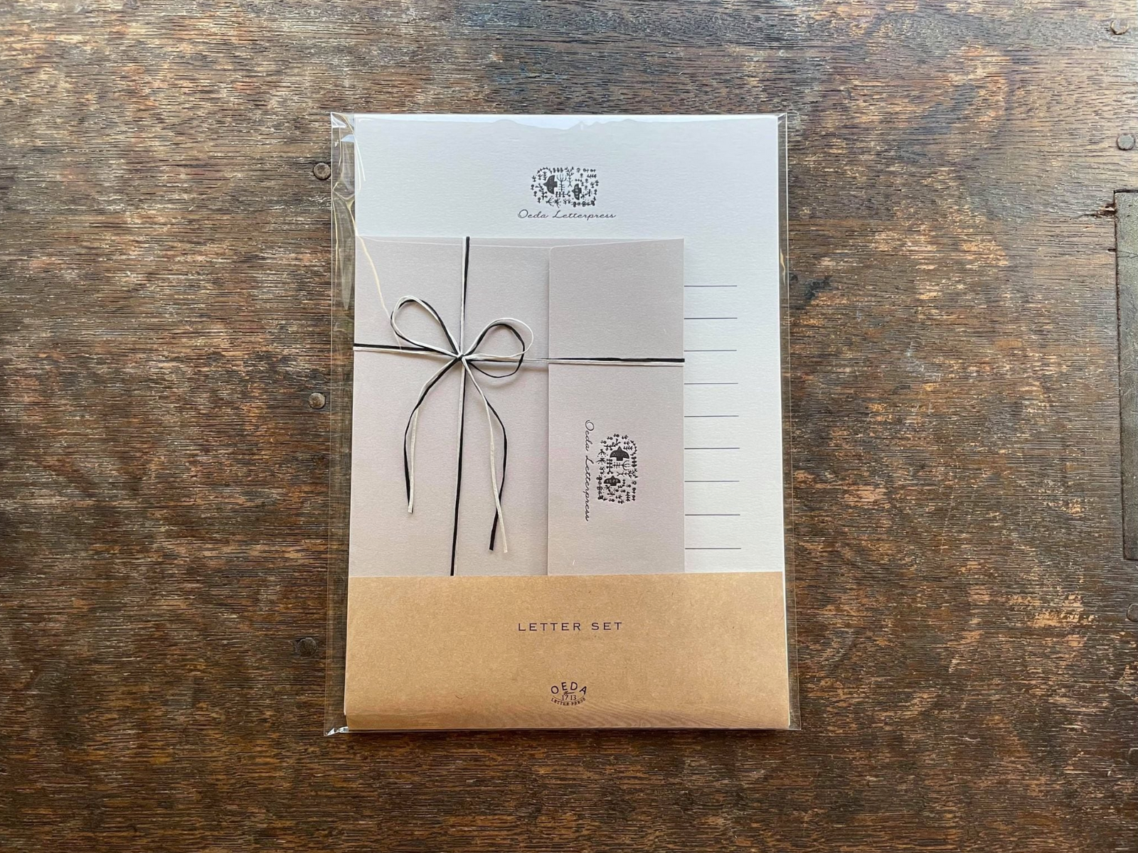 OEDA LETTERPRESS Letter Set - Forest