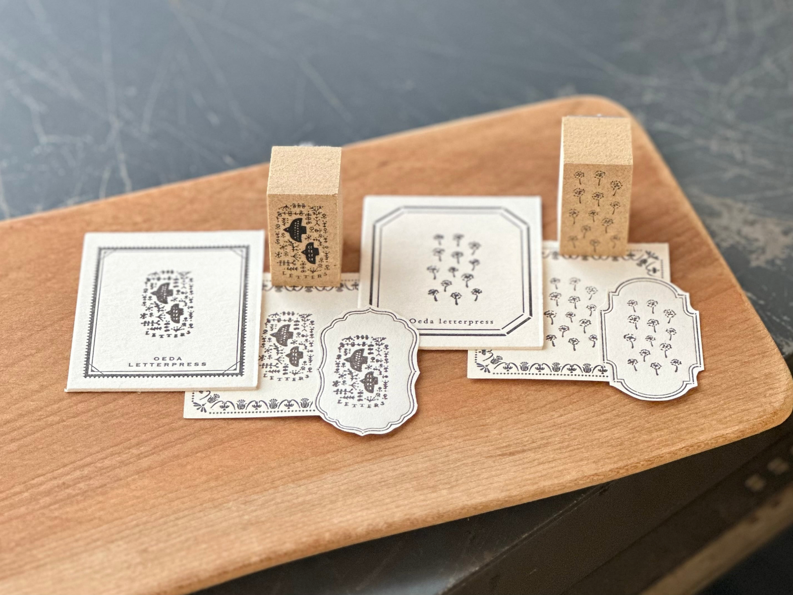 OEDA LETTERPRESS Rubber Stamp 019