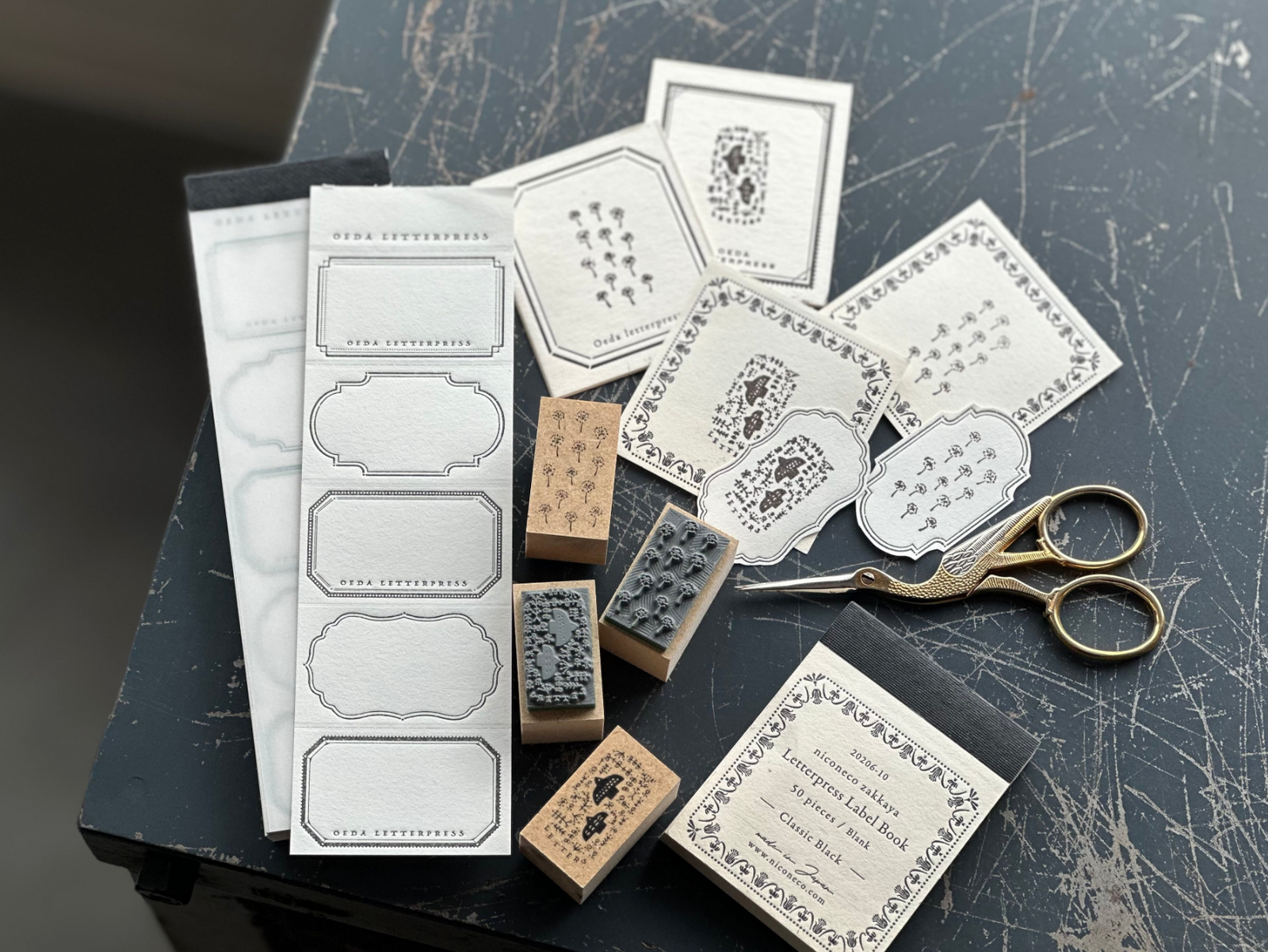 OEDA LETTERPRESS Rubber Stamp 019