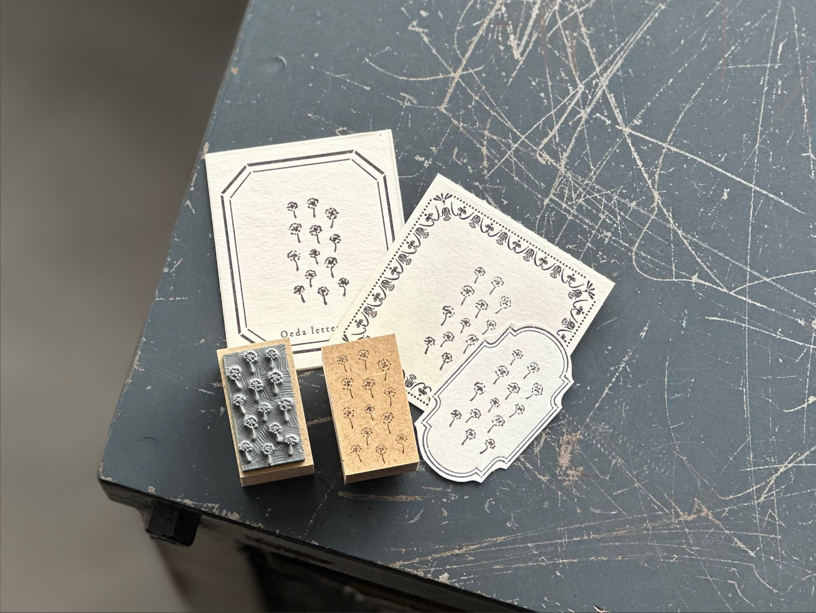 OEDA LETTERPRESS Rubber Stamp 020