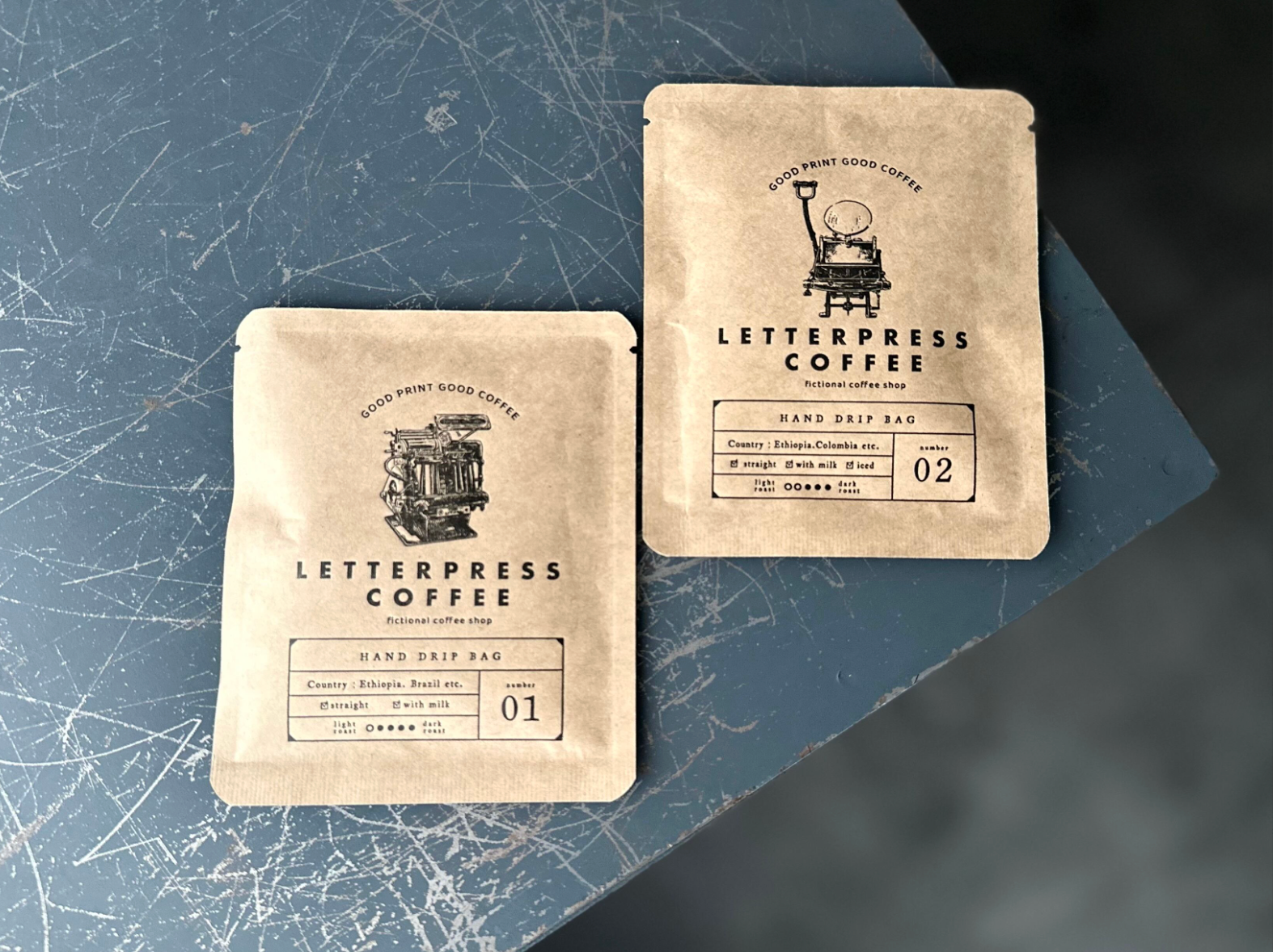 Hand Drip Coffee Bags 01 / 02