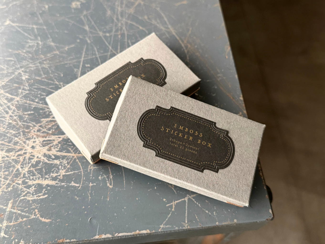 "NEW" ENBOSS STICKER BOX